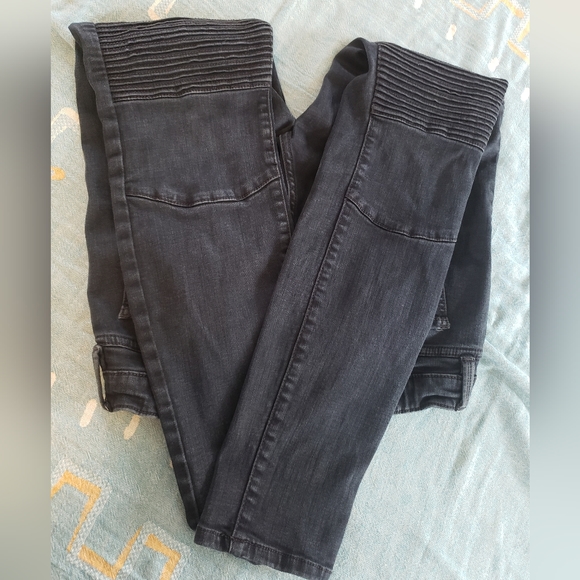 Womens Black Skinny Jeans Size 30 - Picture 7 of 13